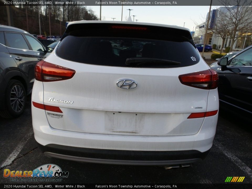 2020 Hyundai Tucson SEL AWD Winter White / Black Photo #3