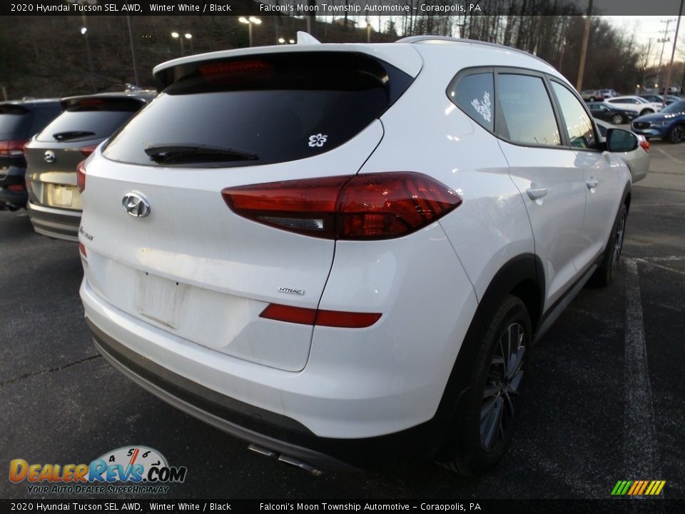2020 Hyundai Tucson SEL AWD Winter White / Black Photo #4