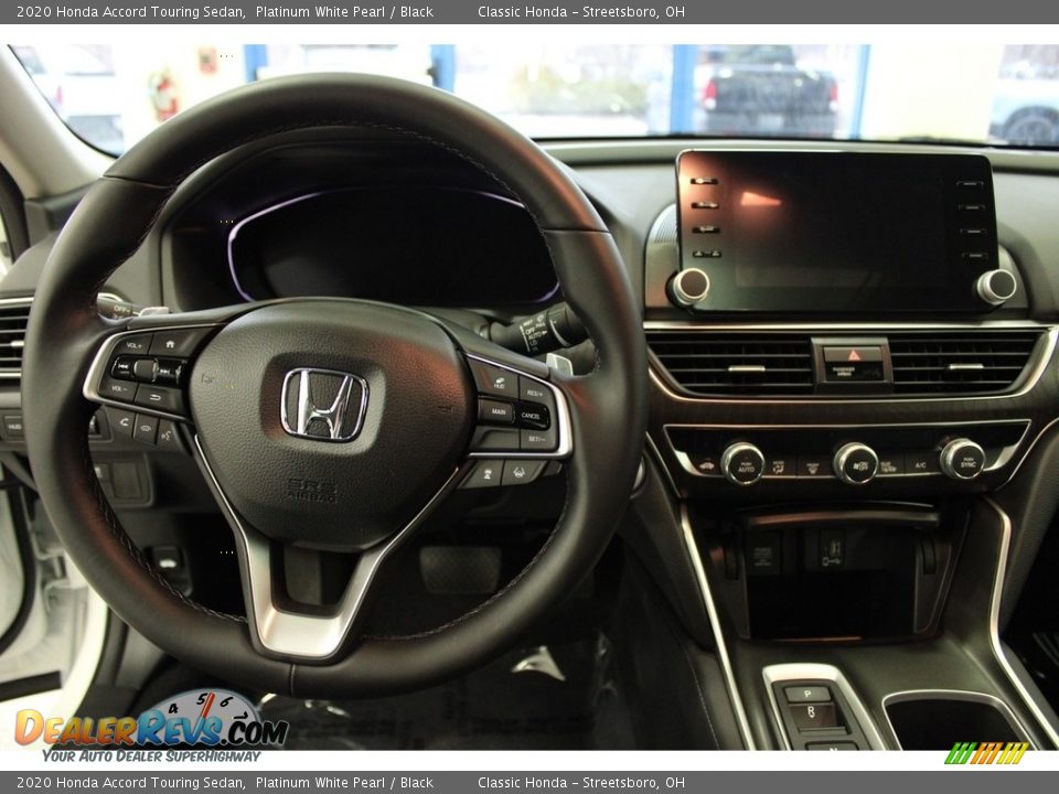 2020 Honda Accord Touring Sedan Platinum White Pearl / Black Photo #20