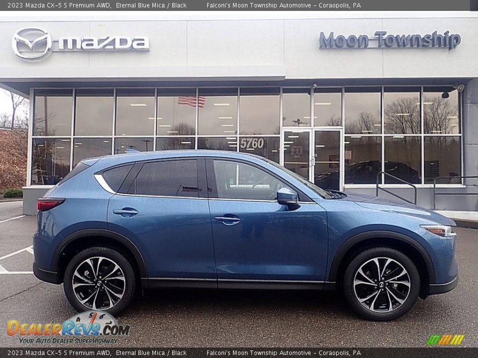 2023 Mazda CX-5 S Premium AWD Eternal Blue Mica / Black Photo #1