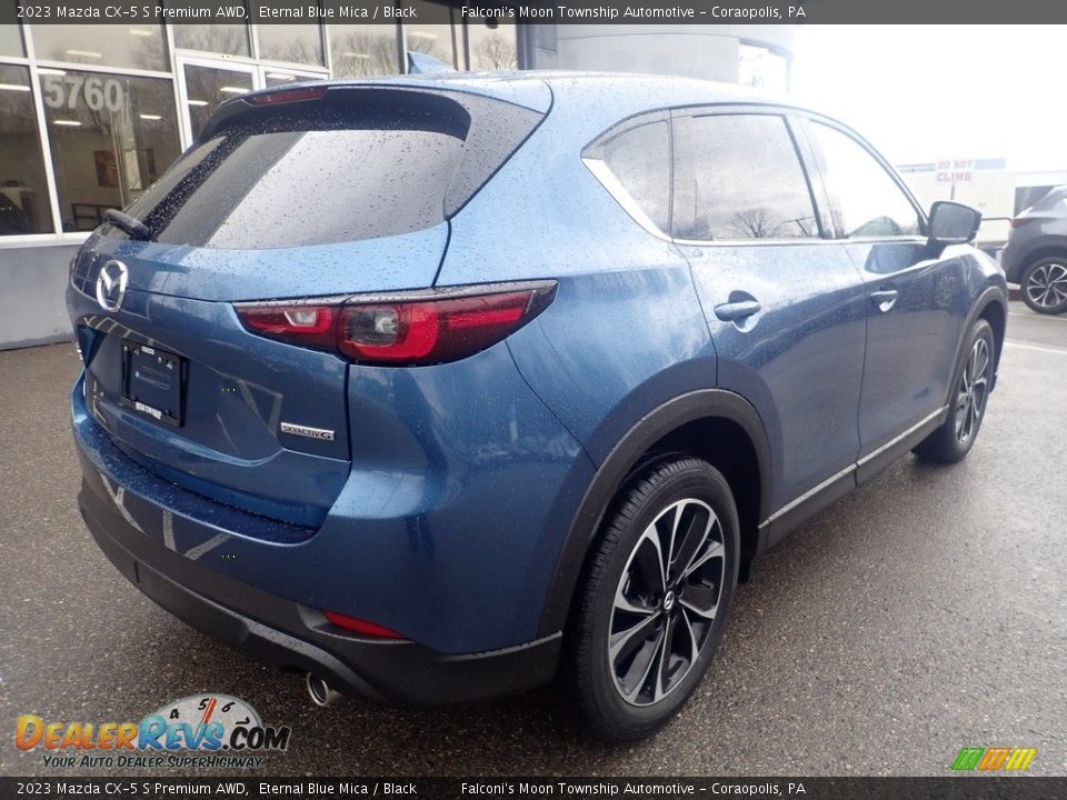 2023 Mazda CX-5 S Premium AWD Eternal Blue Mica / Black Photo #2