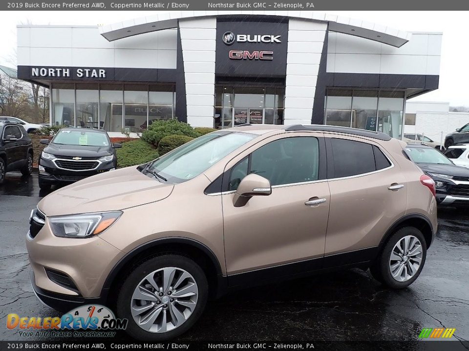 2019 Buick Encore Preferred AWD Coppertino Metallic / Ebony Photo #1