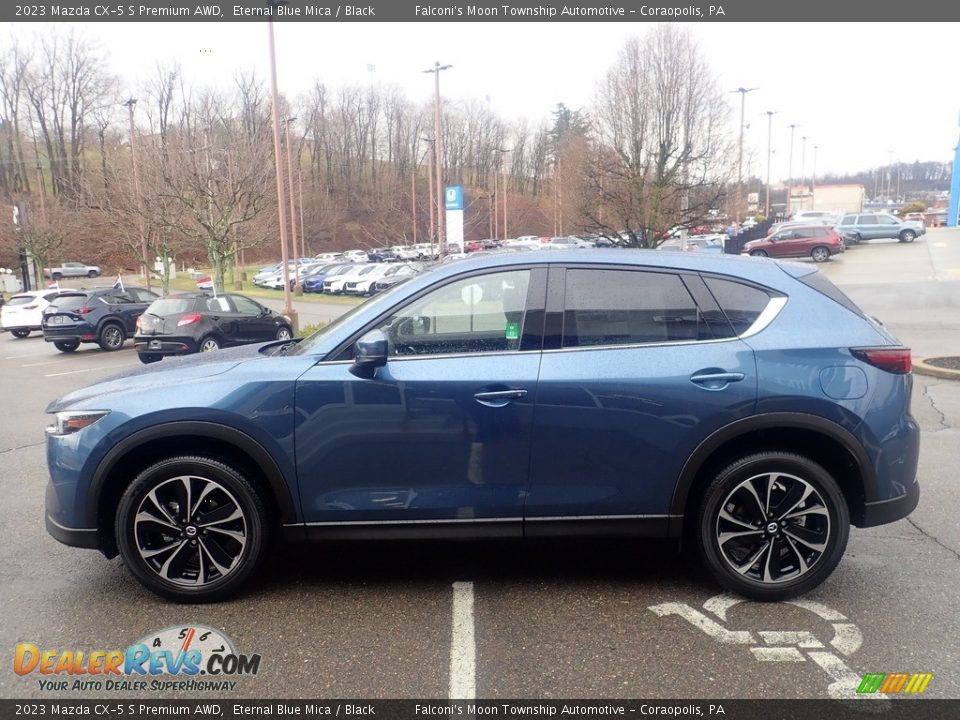 2023 Mazda CX-5 S Premium AWD Eternal Blue Mica / Black Photo #6