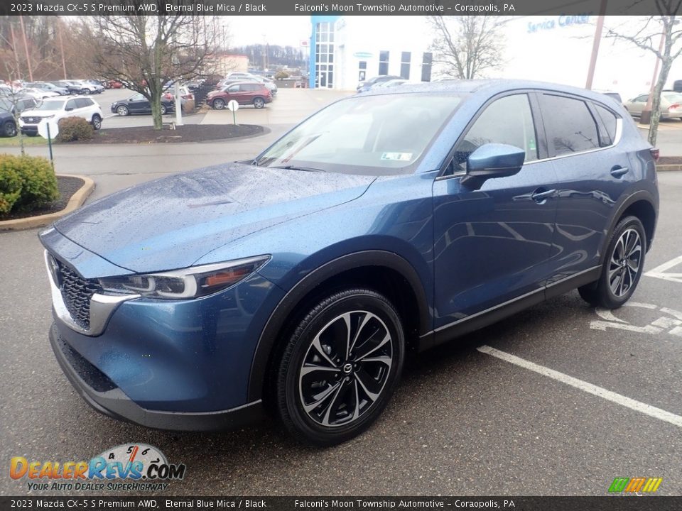 2023 Mazda CX-5 S Premium AWD Eternal Blue Mica / Black Photo #7