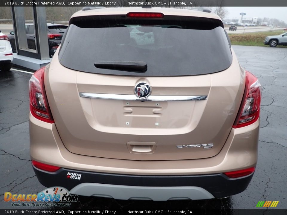 2019 Buick Encore Preferred AWD Coppertino Metallic / Ebony Photo #5