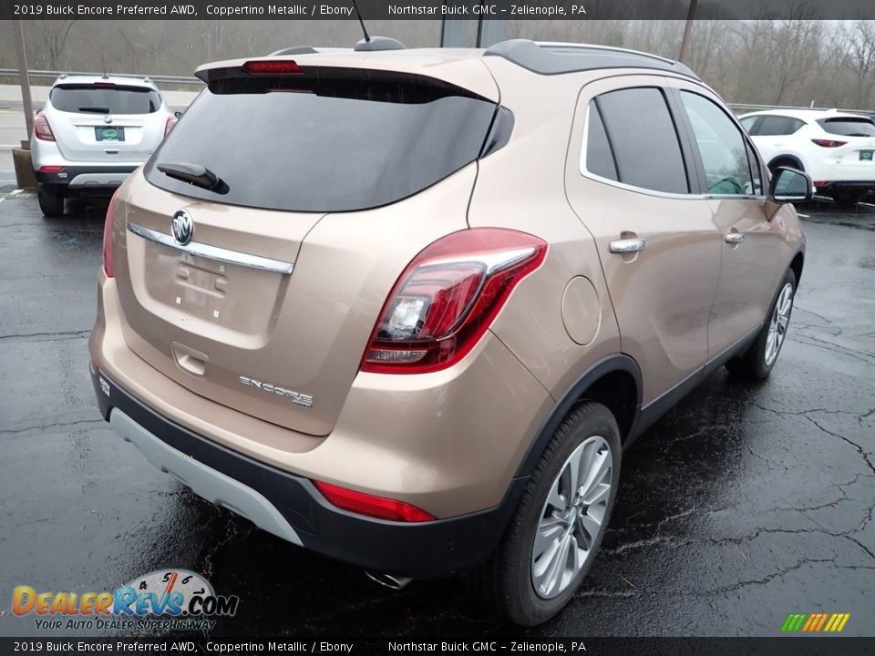 2019 Buick Encore Preferred AWD Coppertino Metallic / Ebony Photo #6