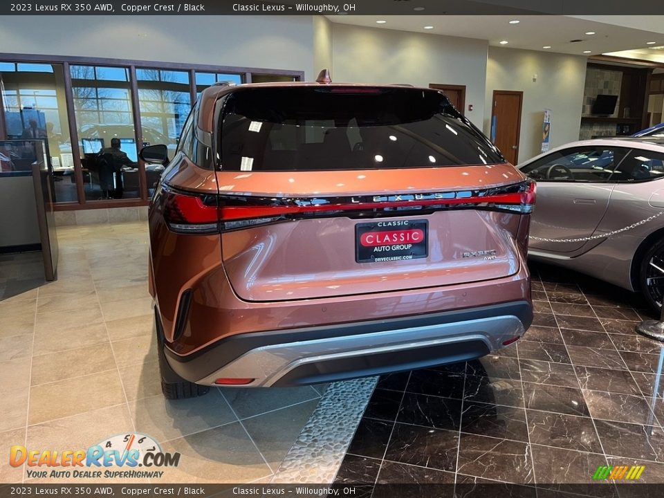 2023 Lexus RX 350 AWD Copper Crest / Black Photo #5