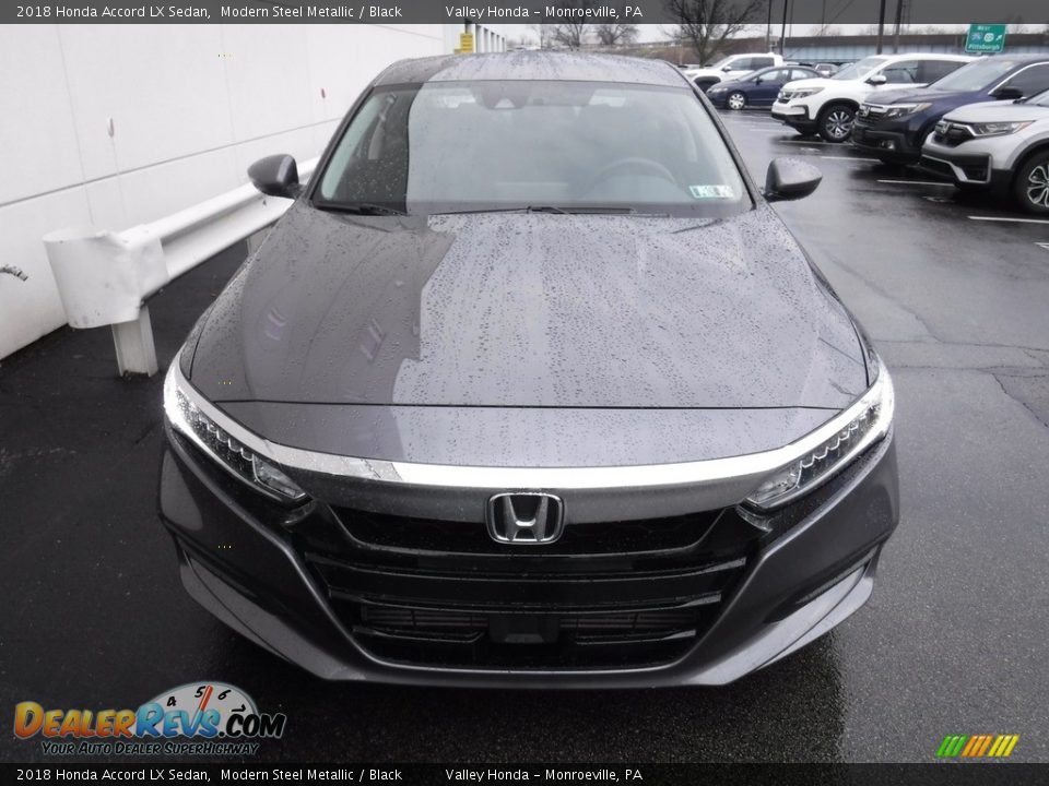 2018 Honda Accord LX Sedan Modern Steel Metallic / Black Photo #4