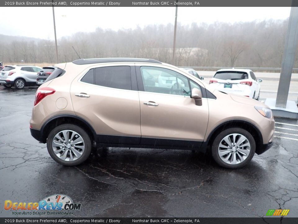 2019 Buick Encore Preferred AWD Coppertino Metallic / Ebony Photo #8