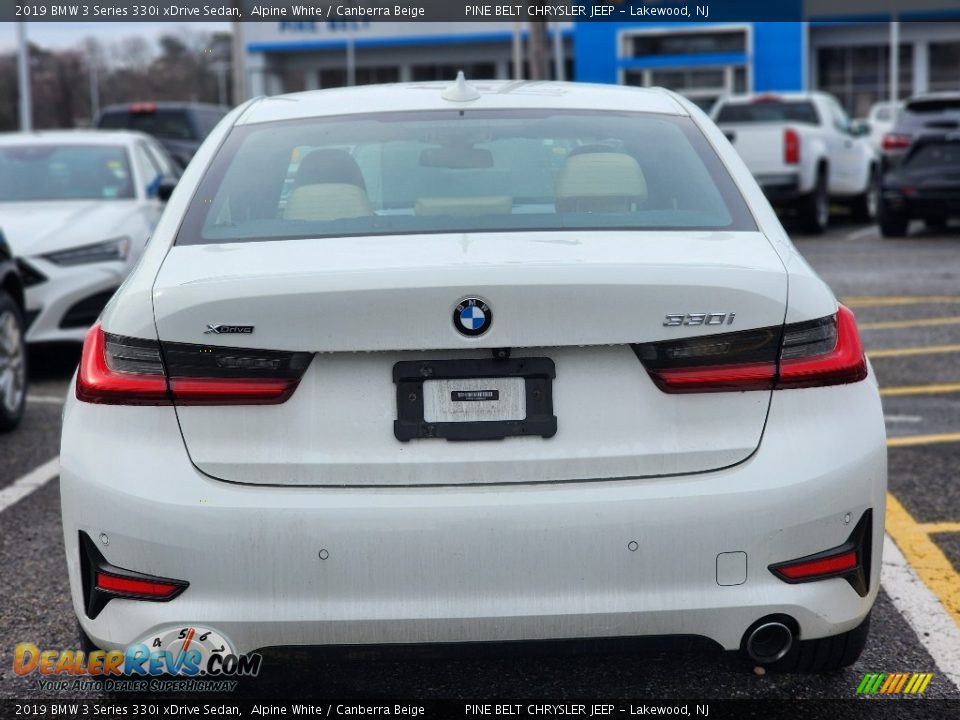 2019 BMW 3 Series 330i xDrive Sedan Alpine White / Canberra Beige Photo #3