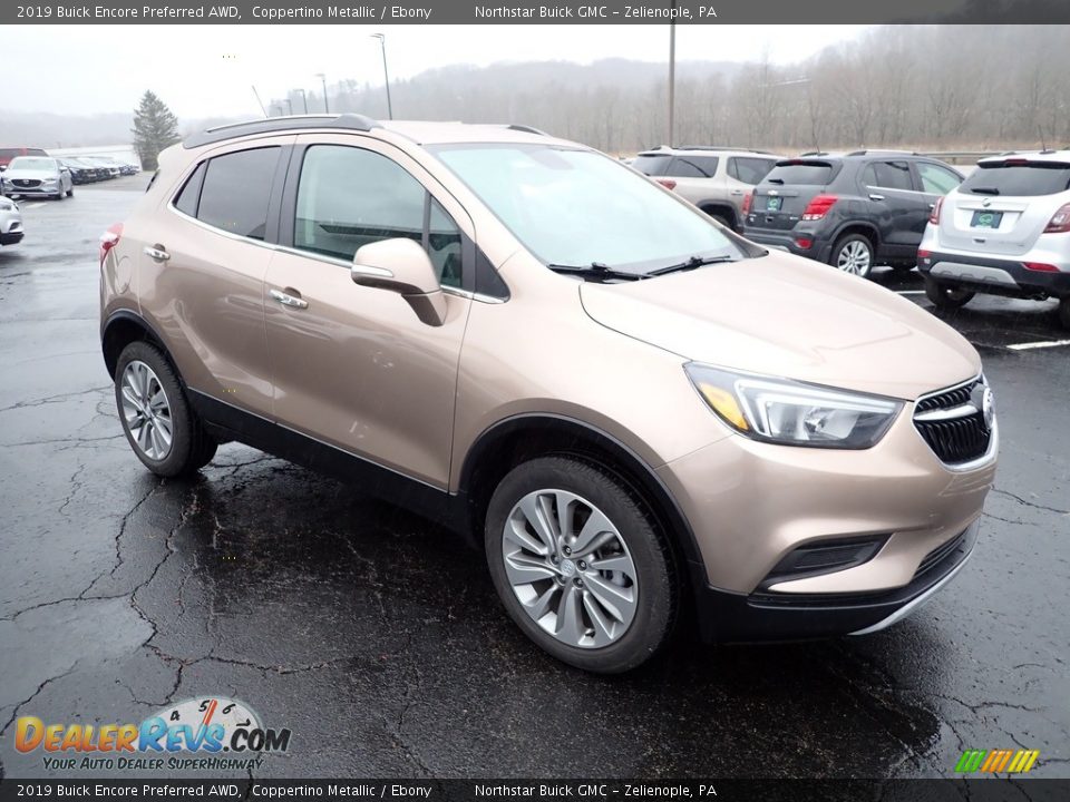 2019 Buick Encore Preferred AWD Coppertino Metallic / Ebony Photo #9