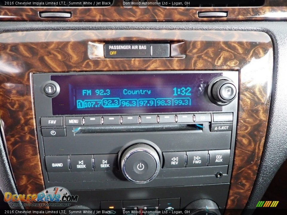 Audio System of 2016 Chevrolet Impala Limited LTZ Photo #2