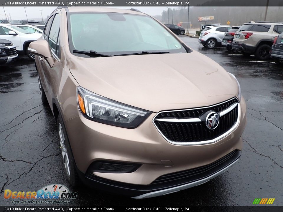 2019 Buick Encore Preferred AWD Coppertino Metallic / Ebony Photo #10