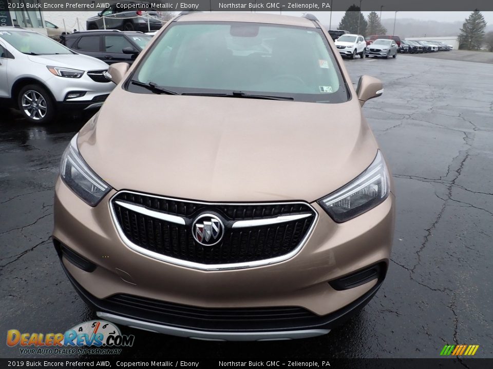 2019 Buick Encore Preferred AWD Coppertino Metallic / Ebony Photo #11