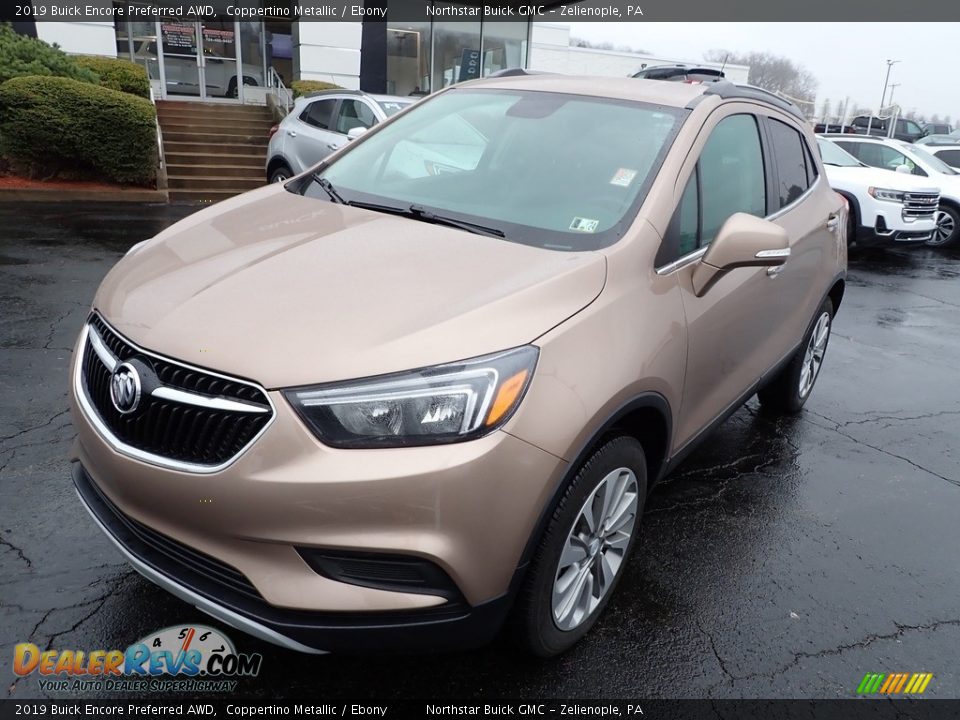 2019 Buick Encore Preferred AWD Coppertino Metallic / Ebony Photo #12