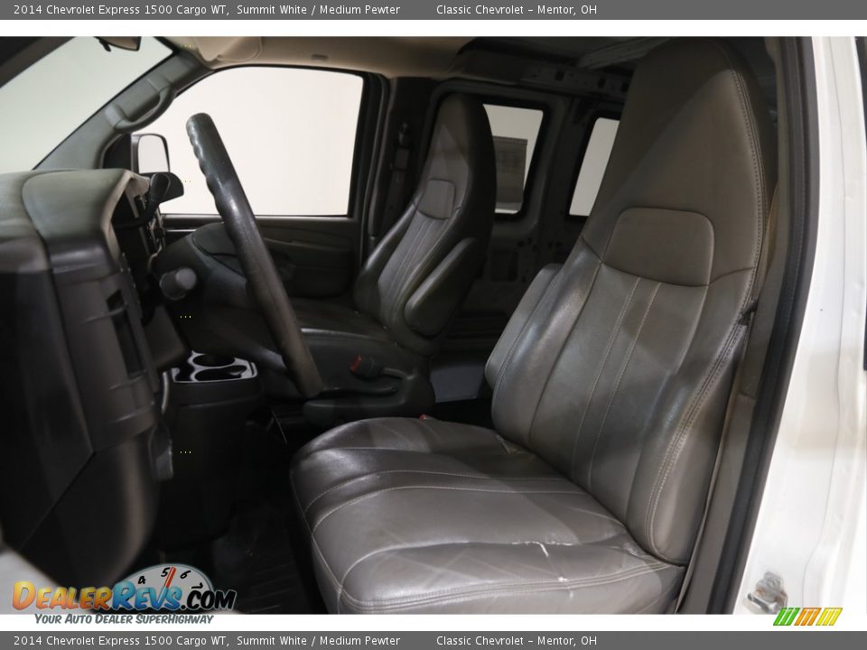 2014 Chevrolet Express 1500 Cargo WT Summit White / Medium Pewter Photo #5