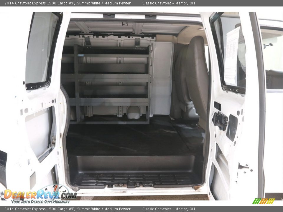 2014 Chevrolet Express 1500 Cargo WT Summit White / Medium Pewter Photo #12