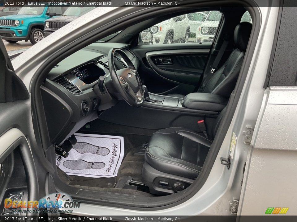 2013 Ford Taurus SEL Ingot Silver Metallic / Charcoal Black Photo #2