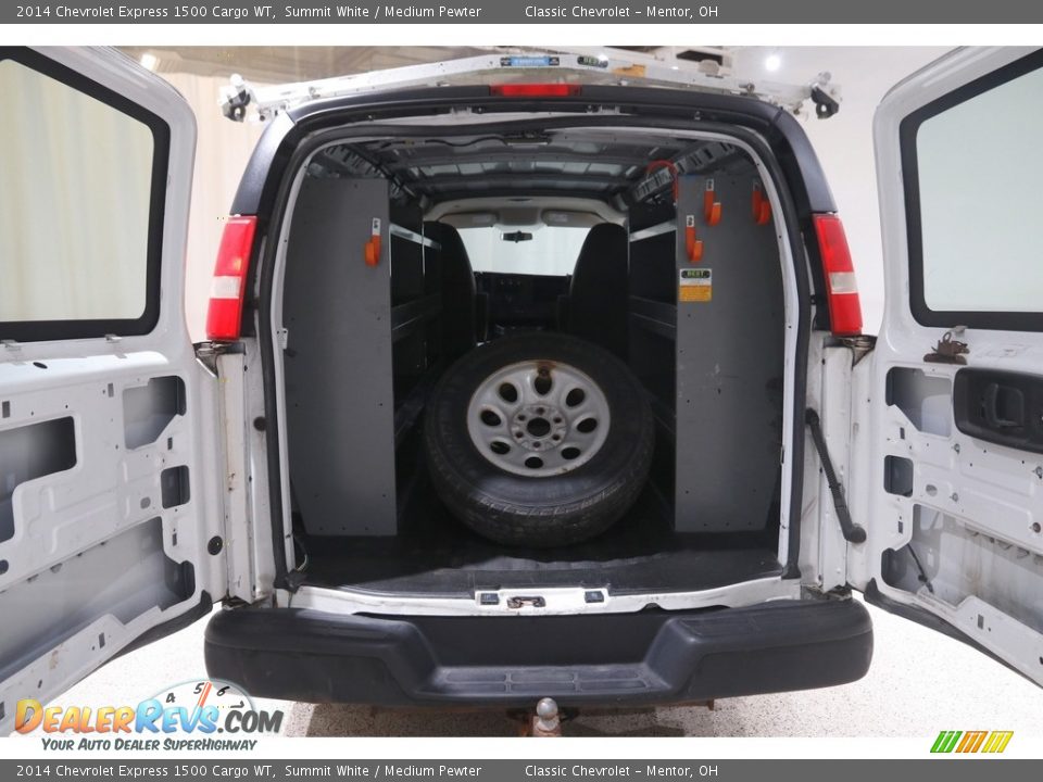 2014 Chevrolet Express 1500 Cargo WT Summit White / Medium Pewter Photo #14