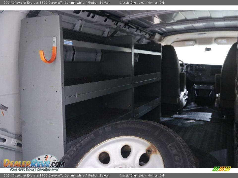 2014 Chevrolet Express 1500 Cargo WT Summit White / Medium Pewter Photo #15
