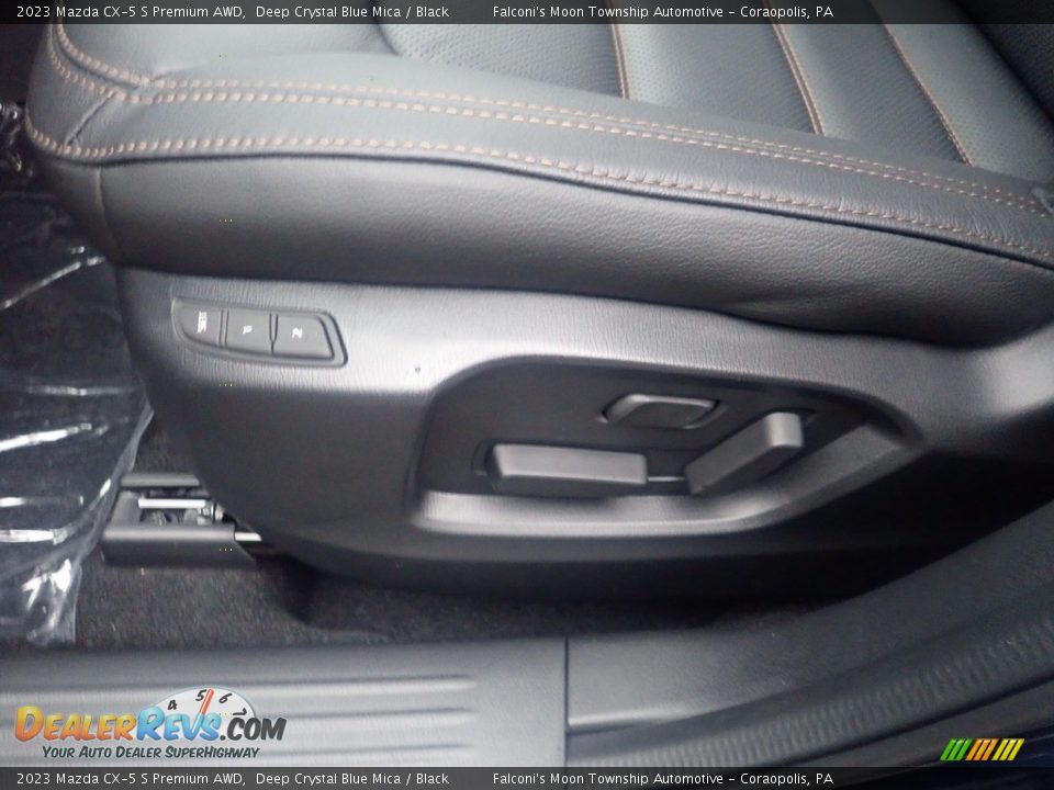 2023 Mazda CX-5 S Premium AWD Deep Crystal Blue Mica / Black Photo #15