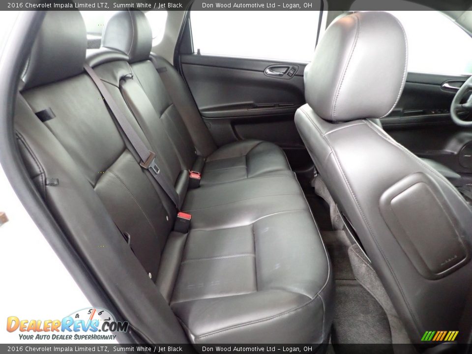 Rear Seat of 2016 Chevrolet Impala Limited LTZ Photo #27