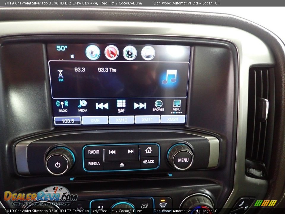 2019 Chevrolet Silverado 3500HD LTZ Crew Cab 4x4 Red Hot / Cocoa/­Dune Photo #2