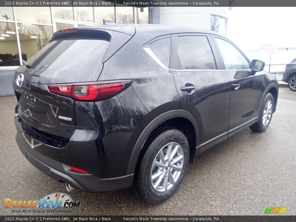 2023 Mazda CX-5 S Preferred AWD Jet Black Mica / Black Photo #2