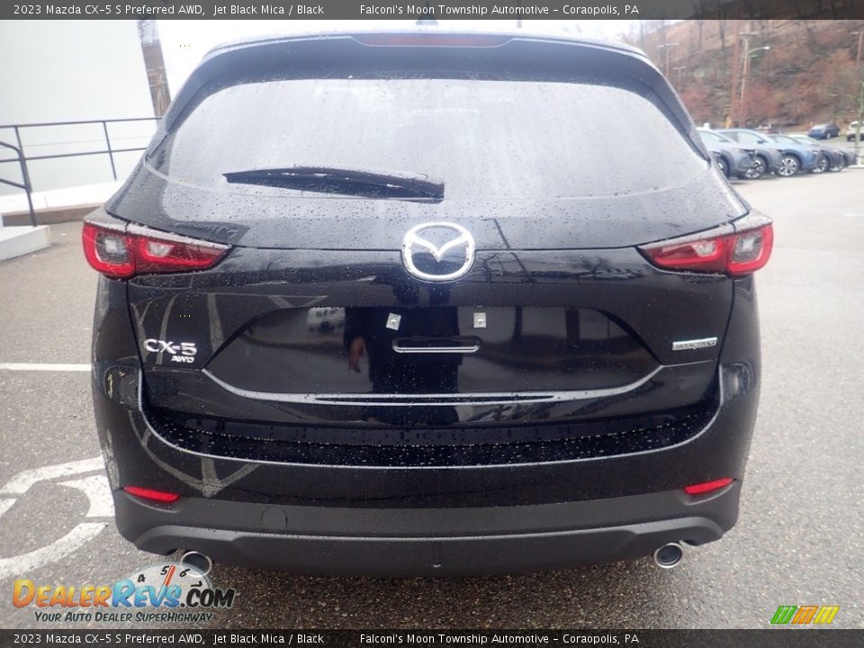 2023 Mazda CX-5 S Preferred AWD Jet Black Mica / Black Photo #3