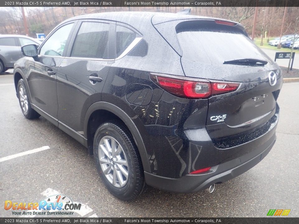 2023 Mazda CX-5 S Preferred AWD Jet Black Mica / Black Photo #5