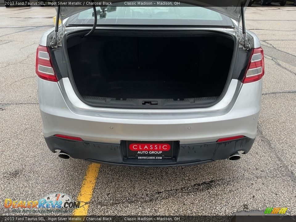 2013 Ford Taurus SEL Ingot Silver Metallic / Charcoal Black Photo #13