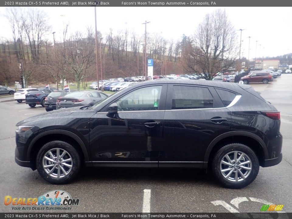 2023 Mazda CX-5 S Preferred AWD Jet Black Mica / Black Photo #6