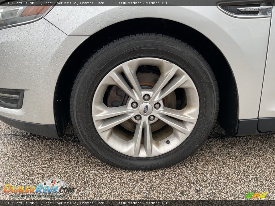 2013 Ford Taurus SEL Ingot Silver Metallic / Charcoal Black Photo #14