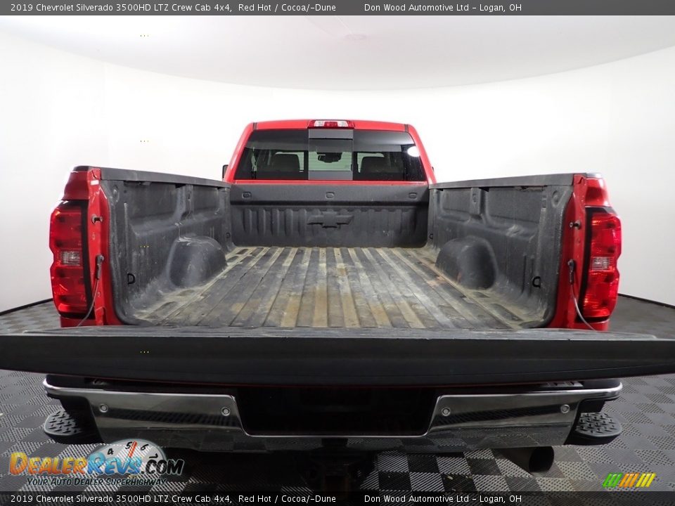 2019 Chevrolet Silverado 3500HD LTZ Crew Cab 4x4 Red Hot / Cocoa/­Dune Photo #11