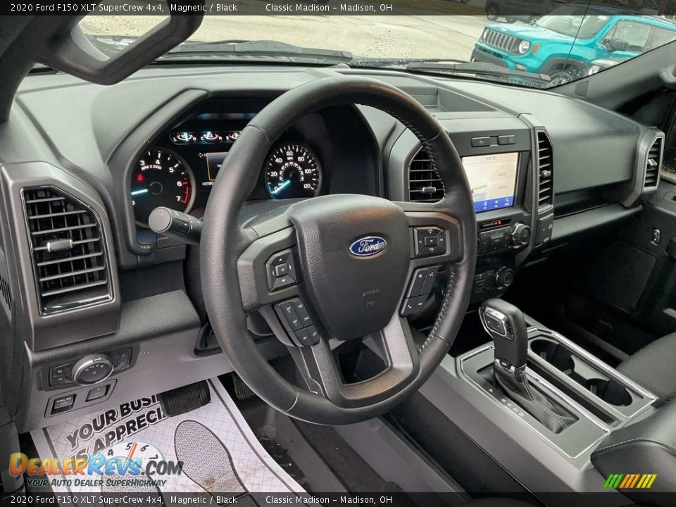 2020 Ford F150 XLT SuperCrew 4x4 Magnetic / Black Photo #4