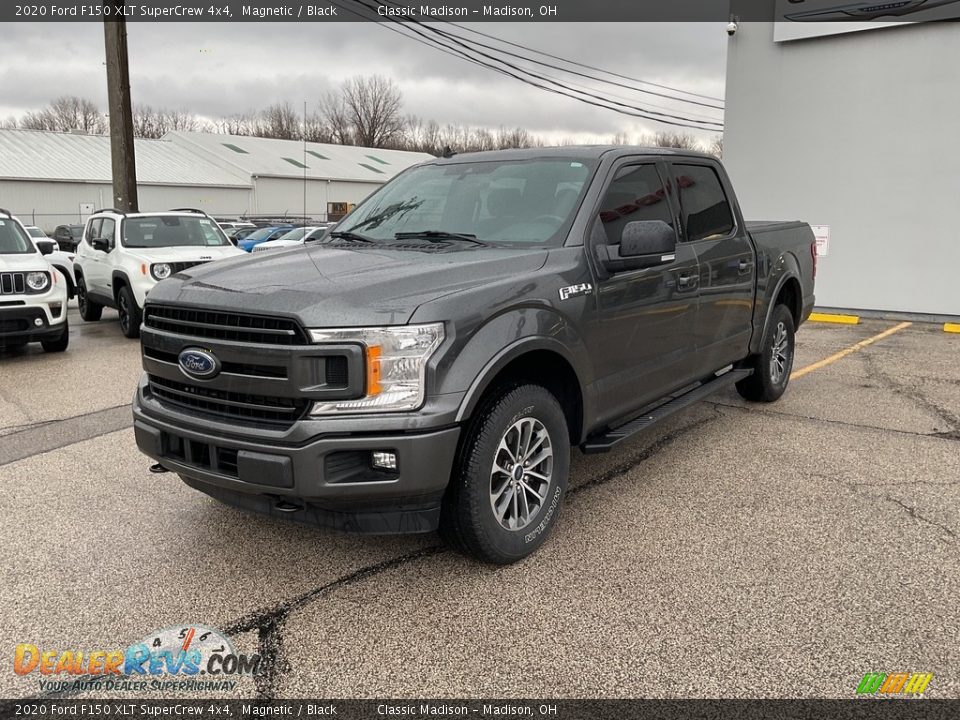 2020 Ford F150 XLT SuperCrew 4x4 Magnetic / Black Photo #7