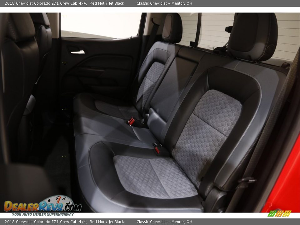 2018 Chevrolet Colorado Z71 Crew Cab 4x4 Red Hot / Jet Black Photo #19