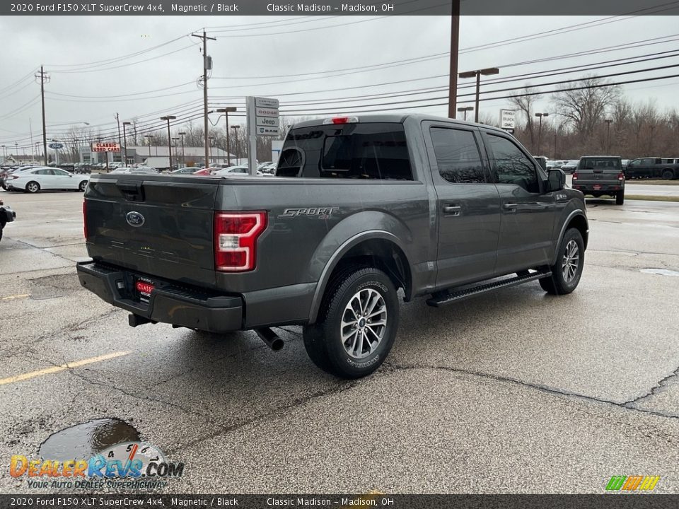 2020 Ford F150 XLT SuperCrew 4x4 Magnetic / Black Photo #8