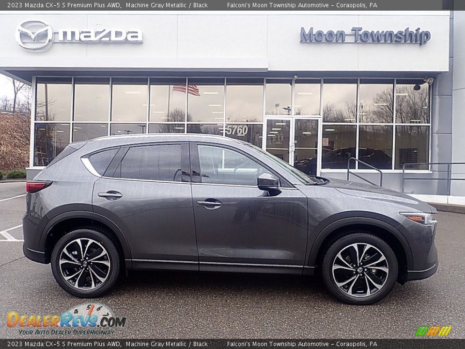 2023 Mazda CX-5 S Premium Plus AWD Machine Gray Metallic / Black Photo #1