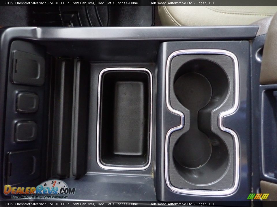 2019 Chevrolet Silverado 3500HD LTZ Crew Cab 4x4 Red Hot / Cocoa/­Dune Photo #22