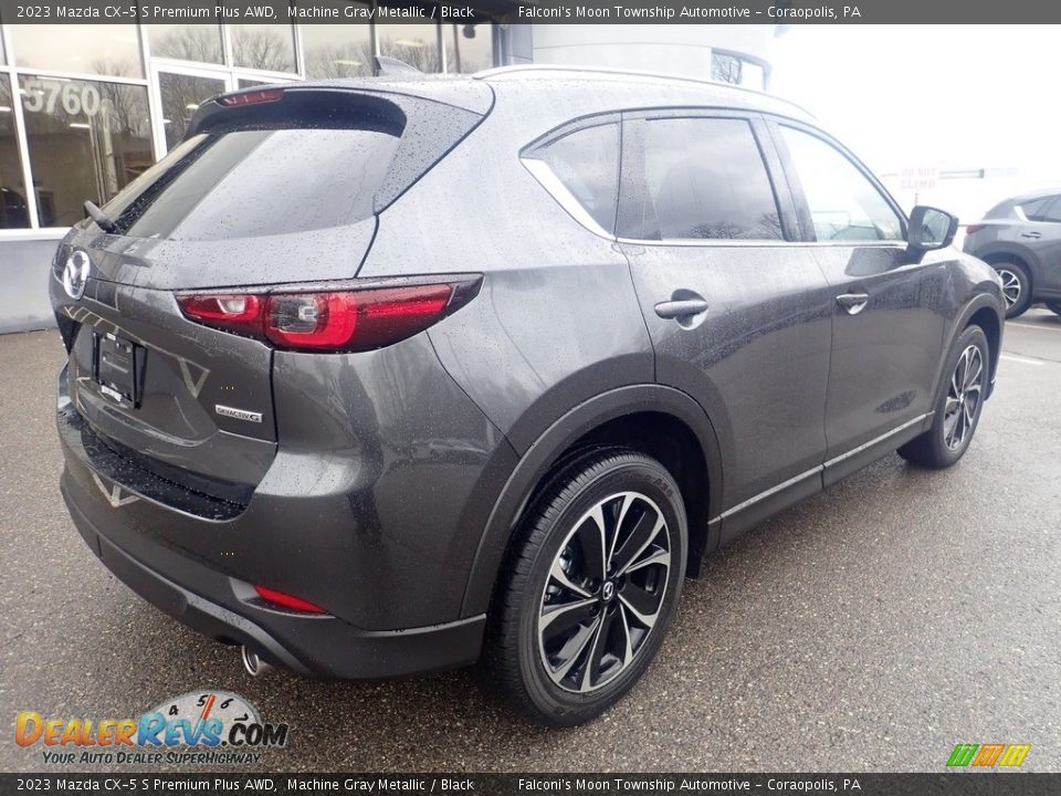 2023 Mazda CX-5 S Premium Plus AWD Machine Gray Metallic / Black Photo #2