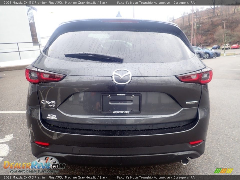 2023 Mazda CX-5 S Premium Plus AWD Machine Gray Metallic / Black Photo #3