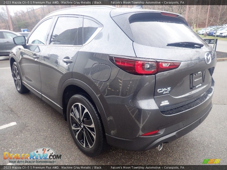 2023 Mazda CX-5 S Premium Plus AWD Machine Gray Metallic / Black Photo #5