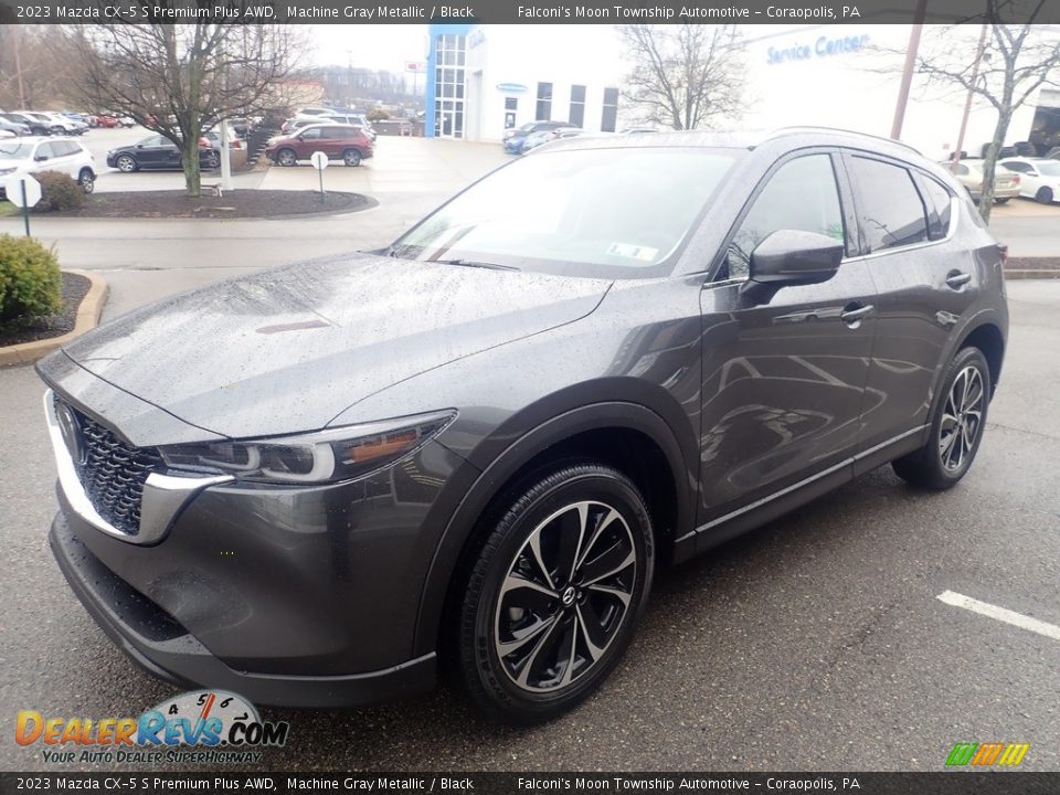 2023 Mazda CX-5 S Premium Plus AWD Machine Gray Metallic / Black Photo #7