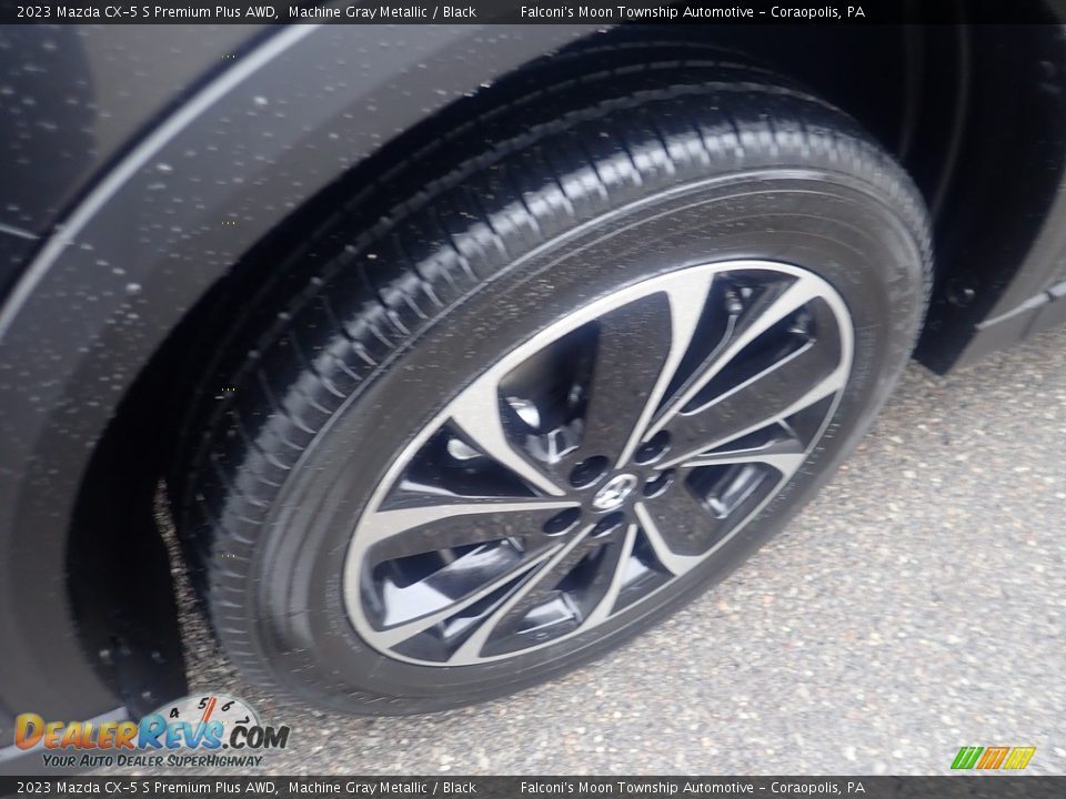 2023 Mazda CX-5 S Premium Plus AWD Machine Gray Metallic / Black Photo #10