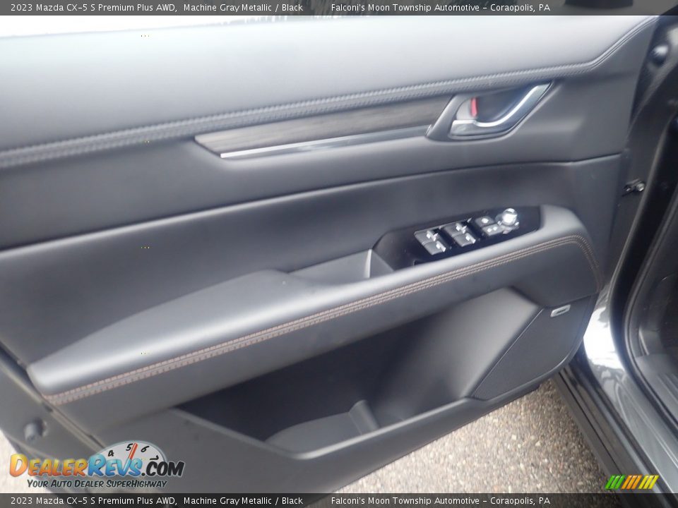 2023 Mazda CX-5 S Premium Plus AWD Machine Gray Metallic / Black Photo #14