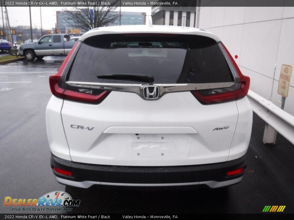 2022 Honda CR-V EX-L AWD Platinum White Pearl / Black Photo #9