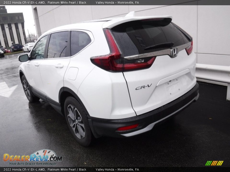 2022 Honda CR-V EX-L AWD Platinum White Pearl / Black Photo #10