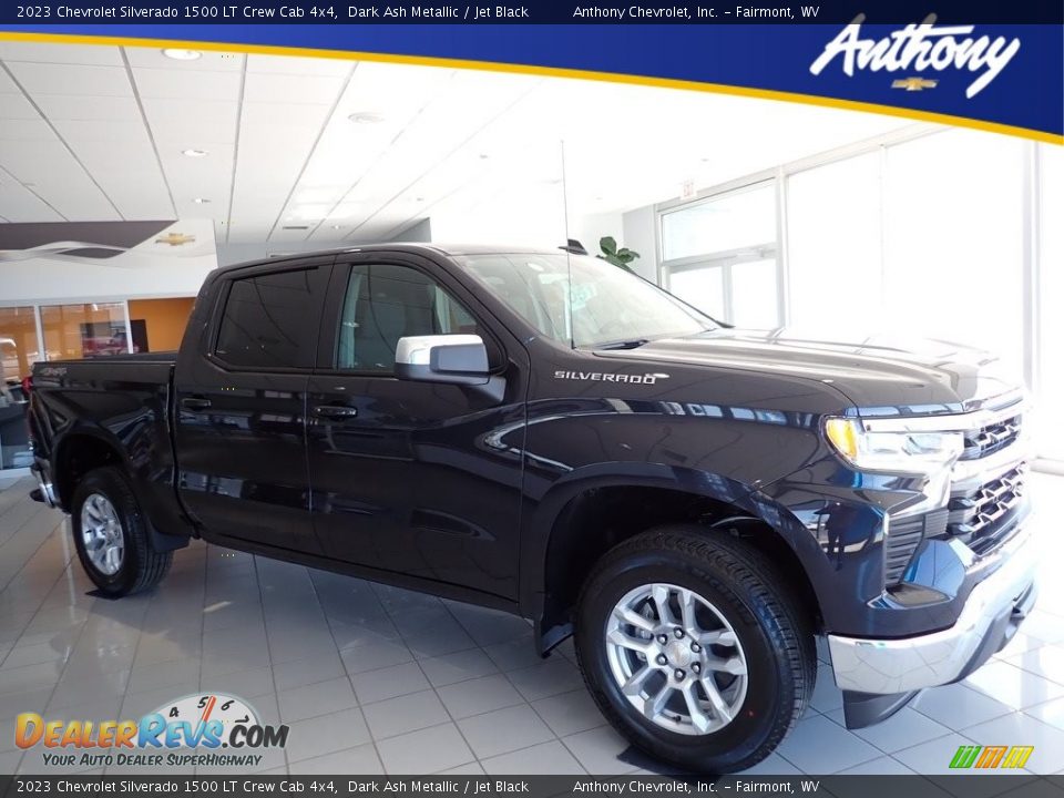 2023 Chevrolet Silverado 1500 LT Crew Cab 4x4 Dark Ash Metallic / Jet Black Photo #1