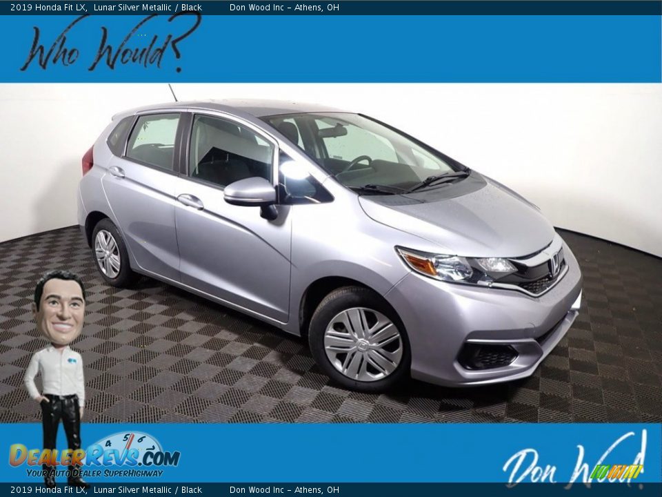 2019 Honda Fit LX Lunar Silver Metallic / Black Photo #1